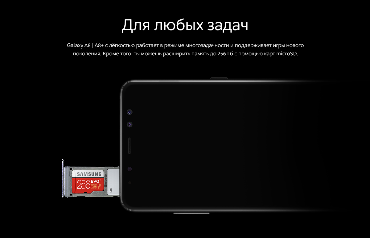 Модели Samsung Galaxy A8 | A8+