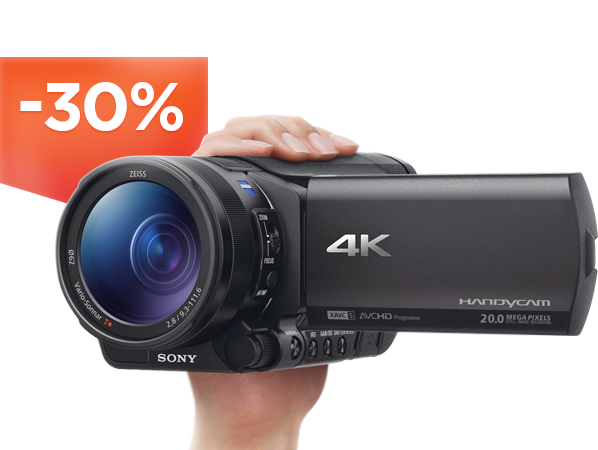 Фото- Видео камеры со скидкой до 30%! 