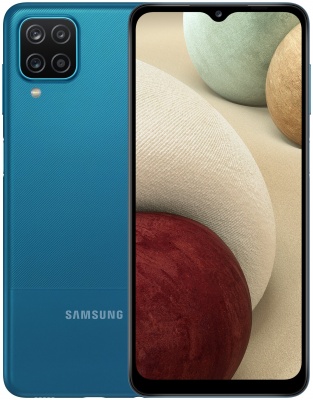 Samsung A12 синий